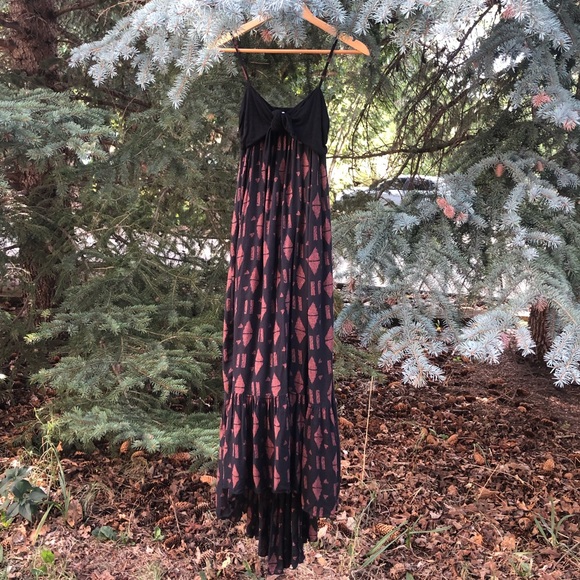 NEW Free People Totally Tubular Hi Lo Maxi Dress - Picture 1 of 16